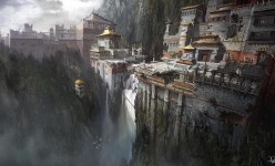 waterfall_town