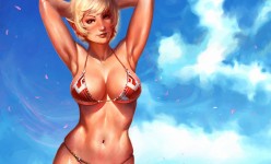 Selena_swimsuit_mix_by_agnidevi