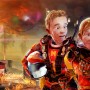 Children Spacepilots - Sci-fi 3D Art